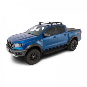Ford Ranger Raptor 2022-Kit x2 barres de toit 1250mm Heavy Duty (sur rails de toit) RLT600+RB1250