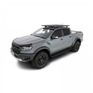 Ford Ranger Raptor 2018 2022-Kit galerie de toit plateforme Pioneer Rhino-rack 1528 x 1236mm (sur rails de toit) RLT600+52100