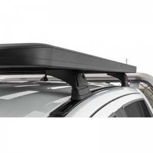 Ford Ranger Raptor 2018 2022-Kit galerie de toit plateforme Pioneer 1528 x 1236mm Rhino-rack (sur ancrage d'origine) RCH4+52100