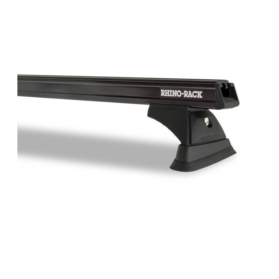 Ford Ranger PX III 2019 2022-Kit x2 barres de toit 1250mm Heavy Duty Rhino-rack (sur rails de toit) RCH4+RB1250