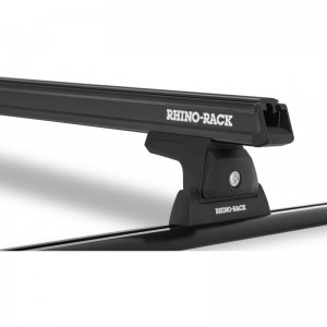 Ford Ranger PX III 2019 2022-Kit x1 barre de toit 1250 mm Heavy Duty Rhino-rack (sur rails de toit) RLT600+RB1250