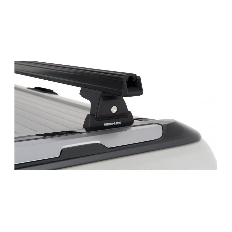 Ford Ranger PX III 2019 2022-Kit x2 barres de toit 1500mm Heavy Duty Rhino-rack (Benne de pick-up) RLT600+RB1500