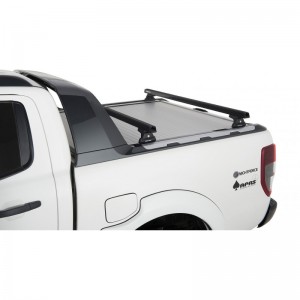 Ford Ranger PX III 2019 2022-Kit x2 barres de toit 1500mm Heavy Duty Rhino-rack (Benne de pick-up) RLT600+RB1500