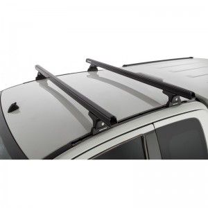 Ford Ranger PX III 2019 2022-Kit x2 barres de toit 1250mm Heavy Duty (sur rails de toit) RLT600+RB1250