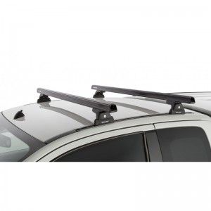 Ford Ranger PX III 2019 2022-Kit x2 barres de toit 1250mm Heavy Duty (sur rails de toit) RLT600+RB1250