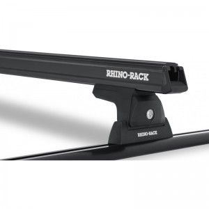 Ford Ranger PX III 2019 2022-Kit x2 barres de toit 1250mm Heavy Duty (sur rails de toit) RLT600+RB1250