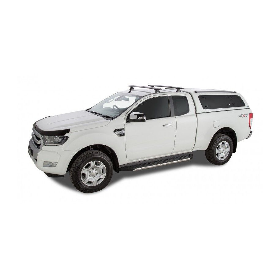 Ford Ranger PX III 2019 2022-Kit x2 barres de toit 1260mm Heavy Duty (sur rails de toit) RLT600+VA126 Ford Ranger PX III 2019 2022-Kit x2 barres de toit 1260mm Heavy Duty (sur rails de toit) RLT600+VA126