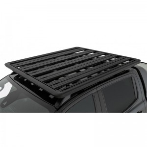 Ford Ranger PX III 2019 2022-Kit galerie de toit plateforme Pioneer Rhino-rack 1528 x 1276mm (sur barres d'origine) SX100+52101