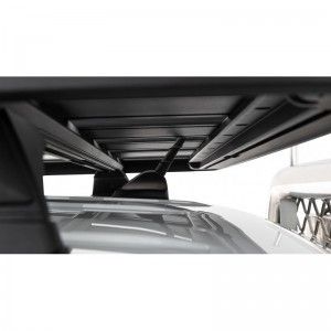 Ford Ranger Raptor 2018 2022-Kit galerie de toit plateforme Pioneer 1528 x 1236mm Rhino-rack (sur ancrage d'origine) RCH4+52100