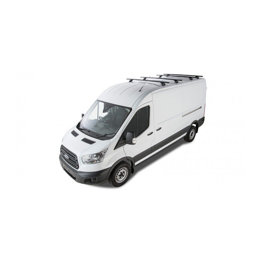 Ford Transit 2014-Vortex RLTP Noir 4 barres de toit Ford Transit 2014-Vortex RLTP Noir 4 barres de toit