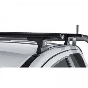 Ford Ranger PX III 2019 2022-Kit x2 barres de toit 1260mm Heavy Duty (sur rails de toit) RLT600+VA126