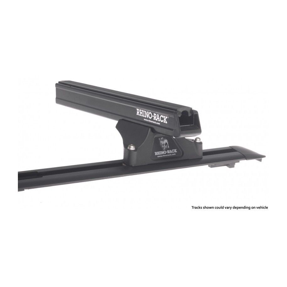 Mitsubishi Challenger 2009 2015-Heavy Duty RLTP Avec Rails Noir 2 barres de toit Mitsubishi Challenger 2009 2015-Heavy Duty RLTP Avec Rails Noir 2 barres de toit