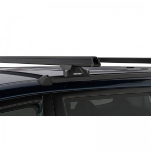 Mitsubishi Challenger 2009 2015-Heavy Duty RLTP Avec Rails Noir 2 barres de toit