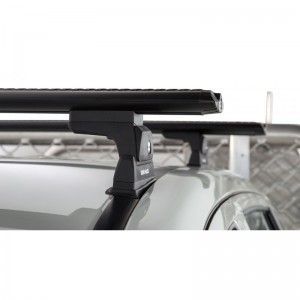 Mitsubishi L200 2016 2018-Kit x2 barres de toit 1260mm Vortex Rhino-rack (sur ancrage d'origine) - Mitsubishi Triton 2015+