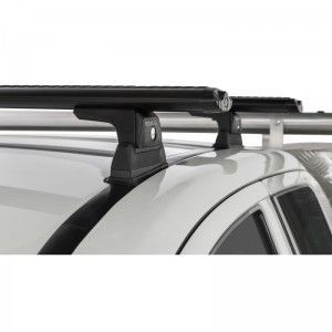 Mitsubishi L200 2016 2018-Kit x2 barres de toit 1260mm Vortex Rhino-rack (sur ancrage d'origine) - Mitsubishi Triton 2015+