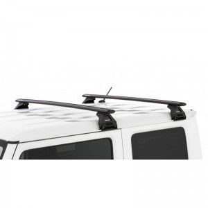 Mitsubishi L200 1984 1986-Vortex RL110 Noir 2 barres de toit