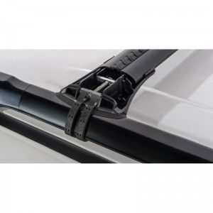 Mitsubishi Outlander 2006 2012-Kit x2 barres de toit Stealthbar Rhino-rack (sur barres d'origine)