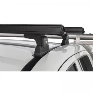 Mitsubishi L200 2016 2018-Kit x2 barres de toit 1500mm Heavy Duty Rhino-rack (sur ancrage d'origine) - Mitsubishi Triton 2015+