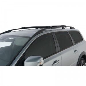 Mitsubishi Outlander 2006 2012-Kit x2 barres de toit Stealthbar Rhino-rack (sur barres d'origine)