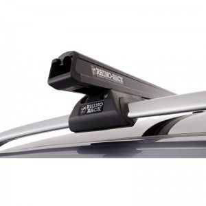 Mitsubishi Pajero 3 2000 2007-Kit x2 barres de toit 1250mm Heavy Duty Rhino-rack (sur barres d'origine)