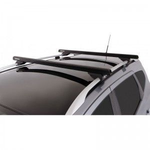 Mitsubishi Pajero 3 2000 2007-Kit x2 barres de toit 1250mm Heavy Duty Rhino-rack (sur barres d'origine)