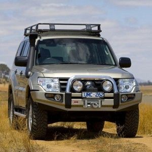 Mitsubishi Pajero 3 2000 2007-Sahara Bar MISTUBISHI PAJERO  sans Tube Chrome