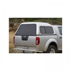 Nissan Navara NP300 2015-Hardtop Classic dble cab texturé Std vitres D + G couliss.