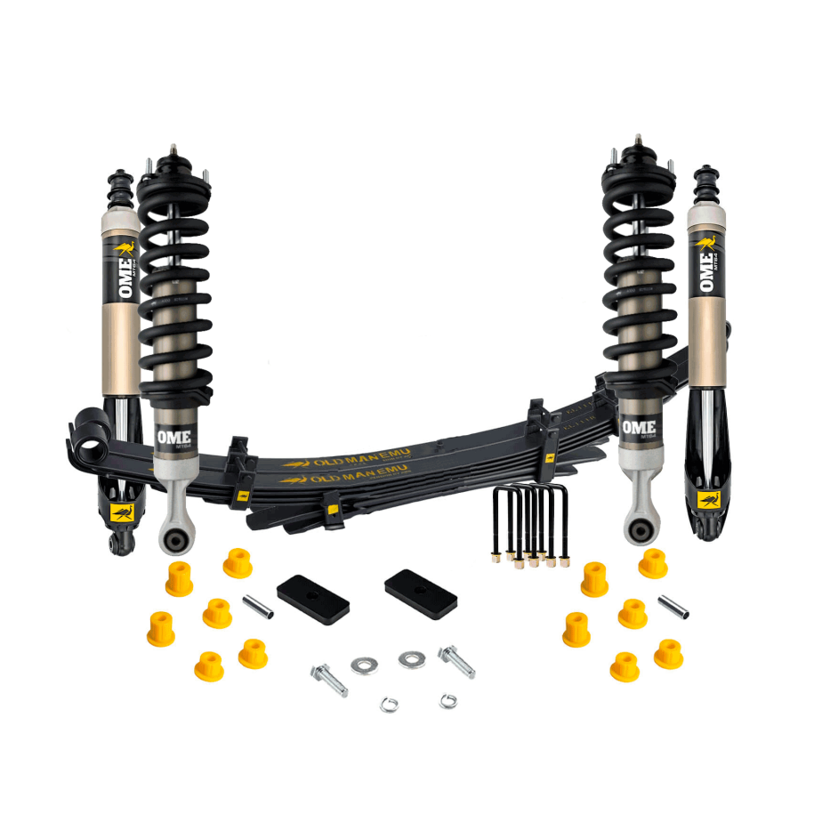 Toyota Hilux Revo 2016-Kit Suspension complet OME MT64 Rehausse AVANT 40mm - ARRIERE 40mm (medium) - Toyota Hilux Revo 2016+