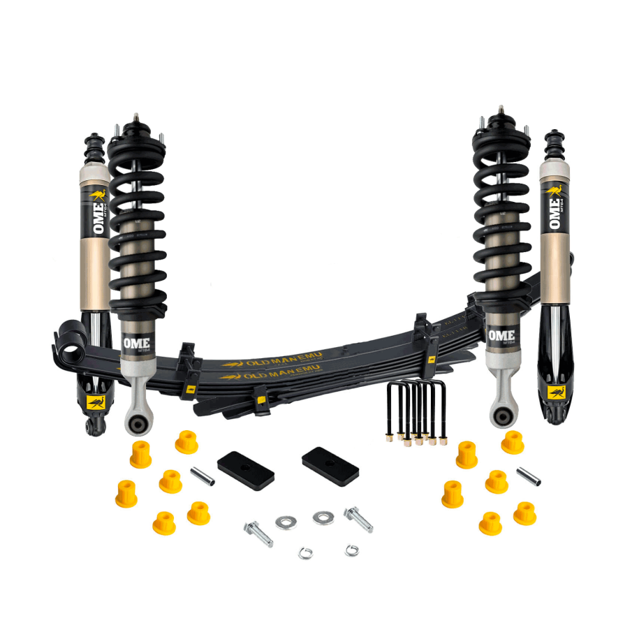 Toyota Hilux Revo 2016-Kit Suspension complet OME MT64 Rehausse AVANT 40mm - ARRIERE 40mm (+300 kg) - Toyota Hilux Revo 2016+