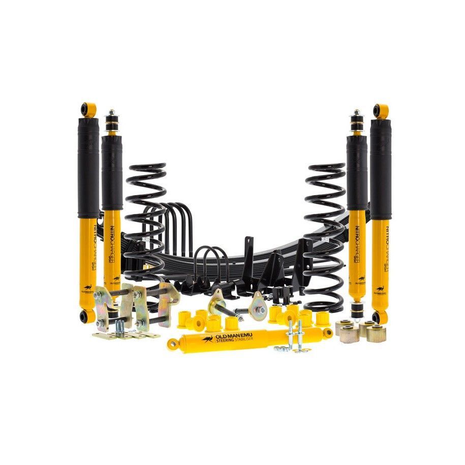 Toyota Hilux Revo 2016-Kit OME Toyota Hilux Revo 2016  Diesel - avt 40mm (+150 kg) - arr 40mm (+500 kg)