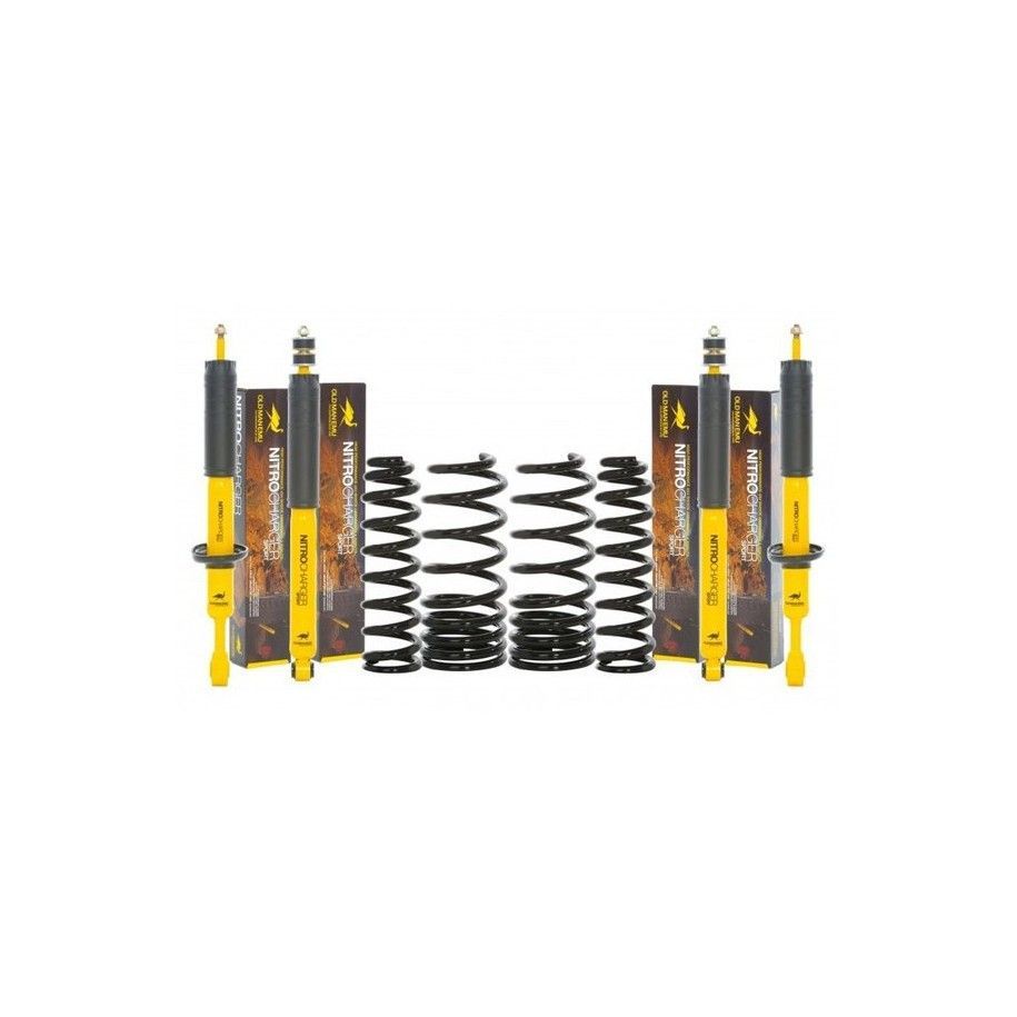 Jeep Commander XH 2006 2010-Kit Suspension complet OME Rehausse AVANT 50mm (+40 kg) - ARRIERE 55mm (+0 kg)