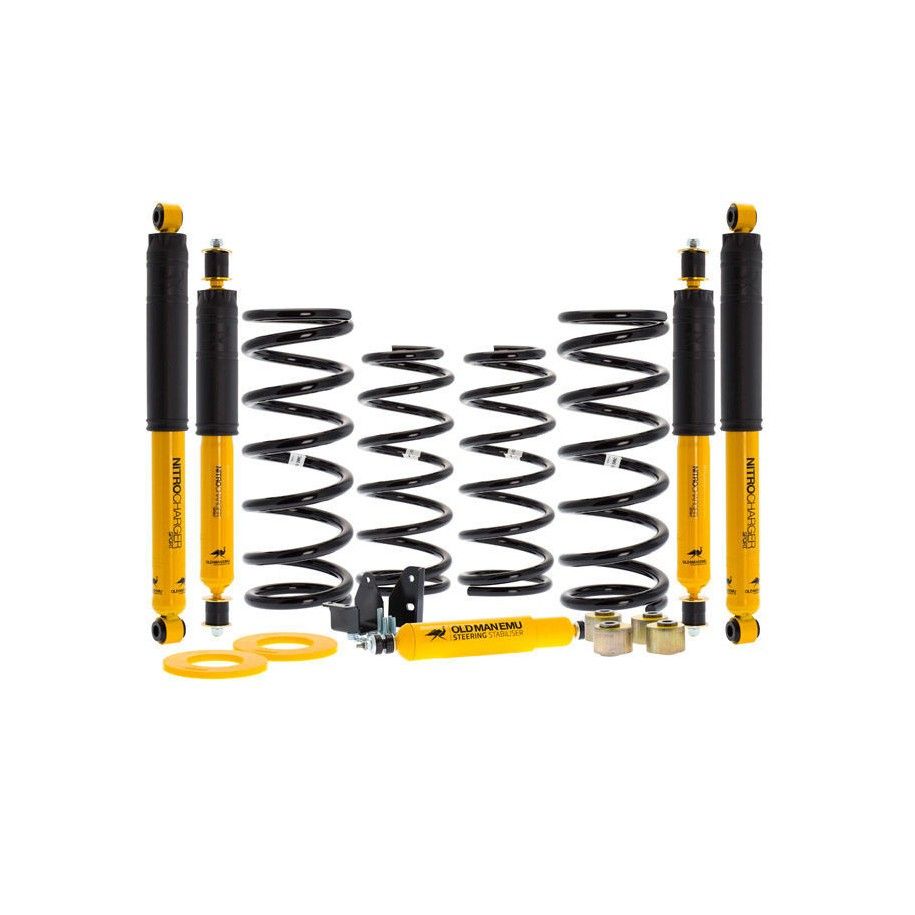 Jeep Grand cherokee WH 2005 2011-Kit OME Jeep Grand cherokee WH 2005 2011 V8 Essence - avt 50mm (+50 kg) - arr 55mm (150 kg)