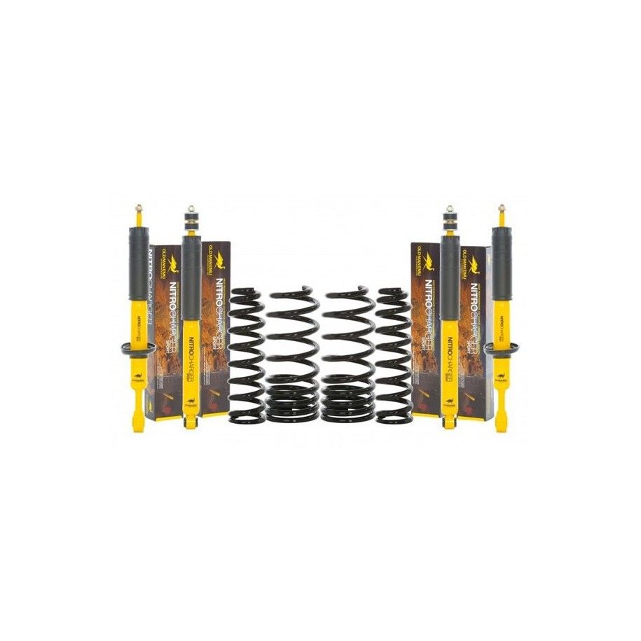 Toyota Land cruiser 73 series 1985 1999-Kit Suspension complet OME Rehausse AVANT 40mm (00-50 kg) - ARRIERE 50mm (+50 kg) Toyota Land cruiser 73 series 1985 1999-Kit Suspension complet OME Rehausse AVANT 40mm (00-50 kg) - ARRIERE 50mm (+50 kg)
