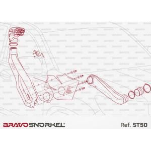 Snorkel Gamme INNOVA Toyota KDJ150