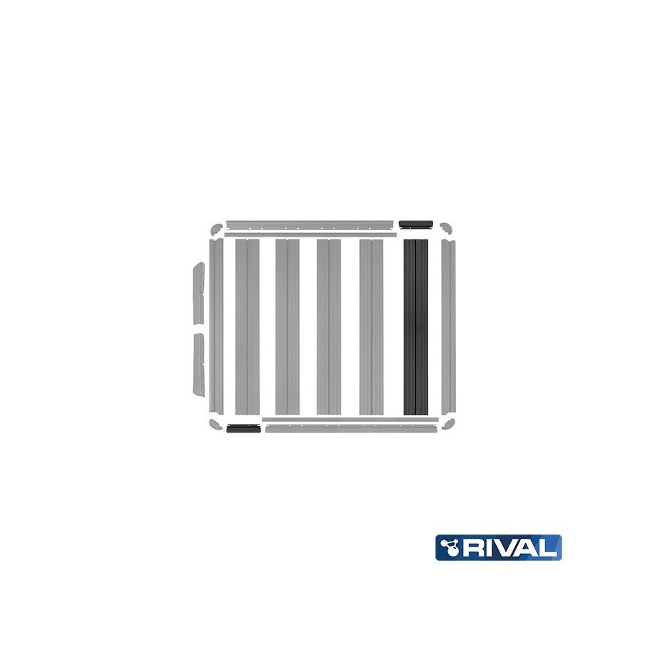 Rail supplémentaire 1475mm de galerie de toit Land Rover Defender 1990-2007