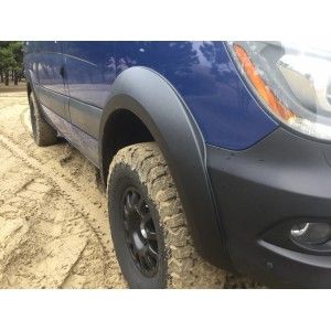Elargisseurs d'ailes +3cm Terrawagen Mercedes Sprinter 906 / VW Crafter pour gros pneus
