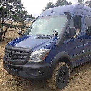 Elargisseurs d'ailes +3cm Terrawagen Mercedes Sprinter 906 / VW Crafter pour gros pneus