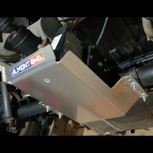 6mm Rear Differential Skid Plate for VW Crafter & MAN TGE