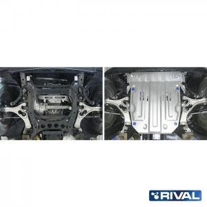 Blindages du moteur Volkswagen Touareg 2010-2014 2014-2018 3 l. / diesel 3,6 l. / essence