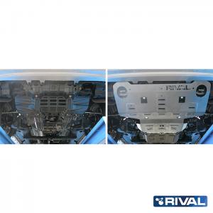 Blindages du radiateur et du moteur Toyota Hilux 2015-2020 2018-2020 2020- 2,4 l. / diesel 2,8 l. / diesel