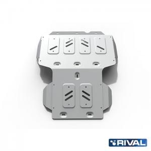 Blindages du radiateur et du moteur Toyota Land Cruiser 1998-2002 2002-2005 2005-2007 4,7 l. / essence 4,2 l. /