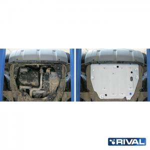 Blindages du moteur et de la boîte de vitesses Land Rover Discovery Sport 2014-2019 Range Rover Evoque 2011-2015 2