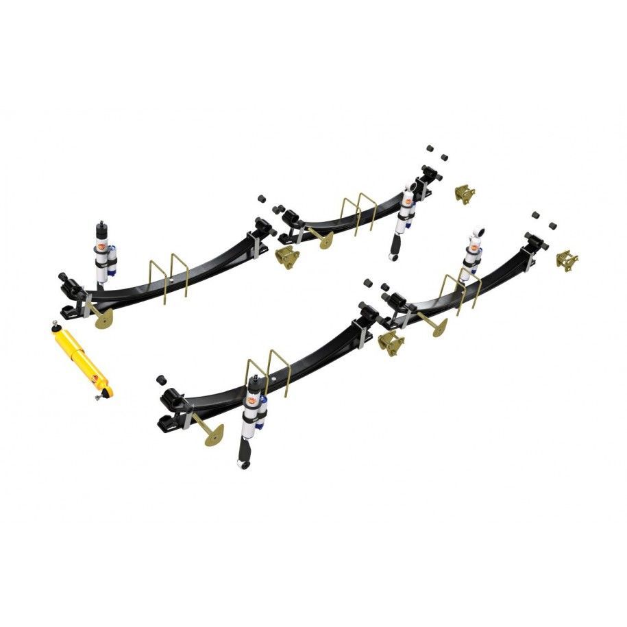Land Cruiser 75 series Kit suspension Terrain Tamer Lames Paraboliques Land Cruiser 75 series Kit suspension Terrain Tamer Lames Paraboliques