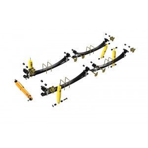 Land Cruiser 75 series Kit suspension Terrain Tamer Amortisseurs Bonbonnes séparées