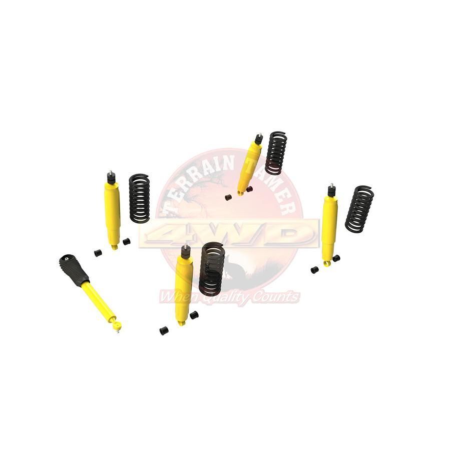 Land Cruiser LJ70 series avant 1990 Kit suspension Terrain Tamer Land Cruiser LJ70 series avant 1990 Kit suspension Terrain Tamer