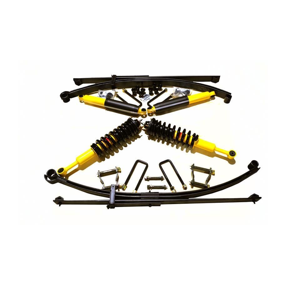 Hilux Vigo KUN25 - 26 2005 - 2015 Kit suspension Terrain Tamer Lames Paraboliques Combinés Préassemblés