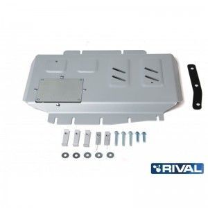 Kit de 4 Blindages en  aluminium 6mm RIVAL pour Nissan Pathfinder 23333.3943.1.6