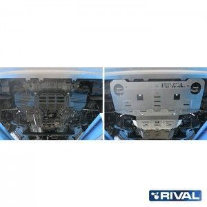 Rival Toyota Hilux Radiator + engine Skid plate
