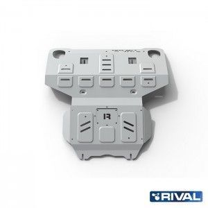 Hilux 2015+ Blindage moteur + radiateur 6mm RIVAL