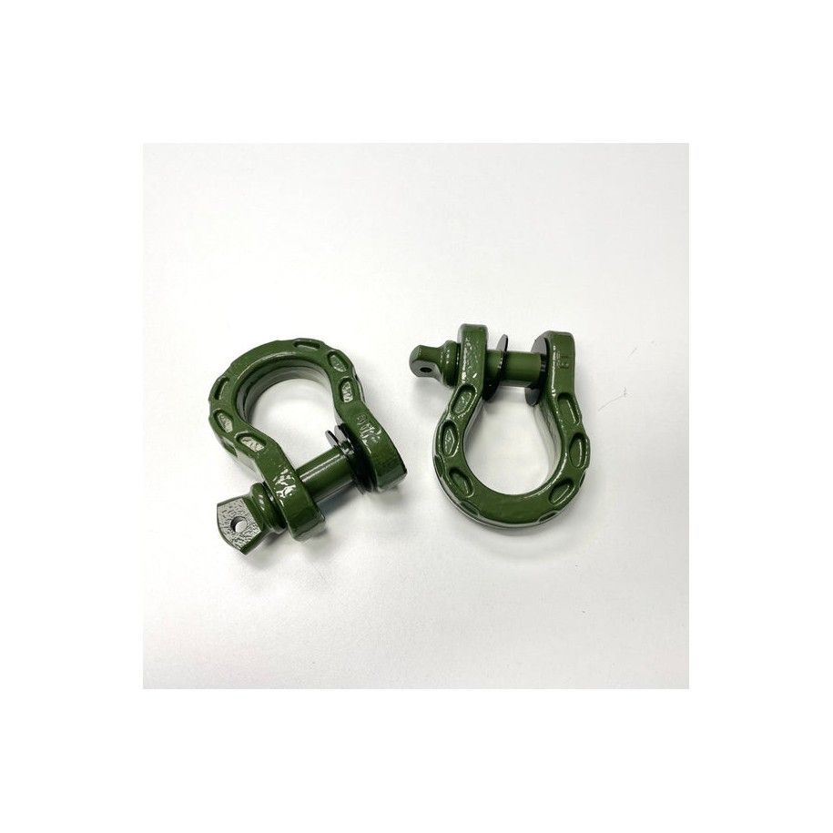Miniature Lot de 2 Manilles 500 Tonnes Rouge YCC YCC638-1 | Collect World